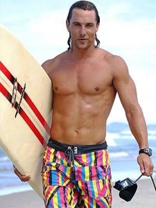 Matthew McConaughey Shirtless