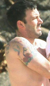 Tattoo’d Celebrities: Ben Affleck