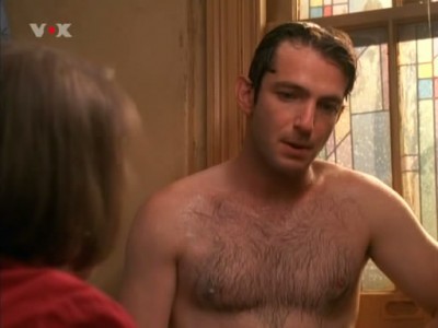 Dan Futterman Shirtless and Hairy.
