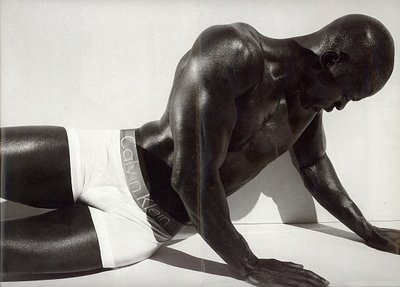 Djimon Hounsou in Underwear