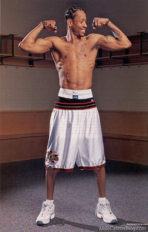 allen iverson shirtless