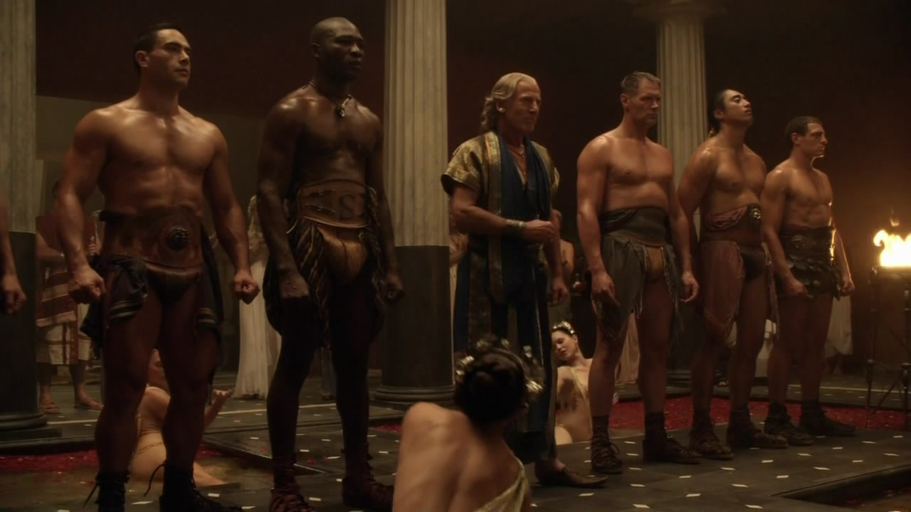 Spartacus all sex scene