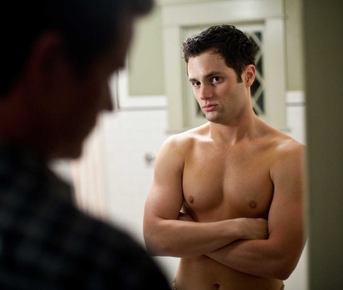 Penn Badgley Shirtless