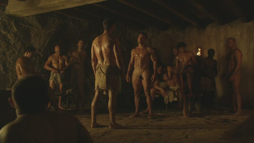 spartacus naked 