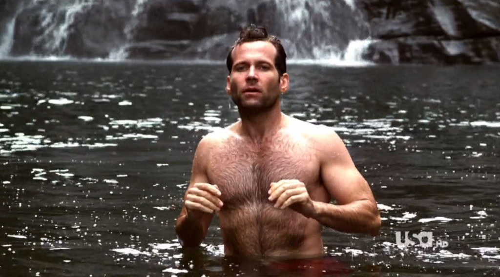Eion Bailey And Christopher Gorham Shirtless