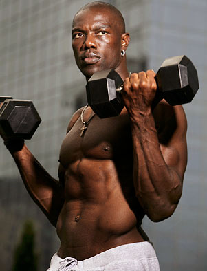 Terrell Owens Shirtless. 