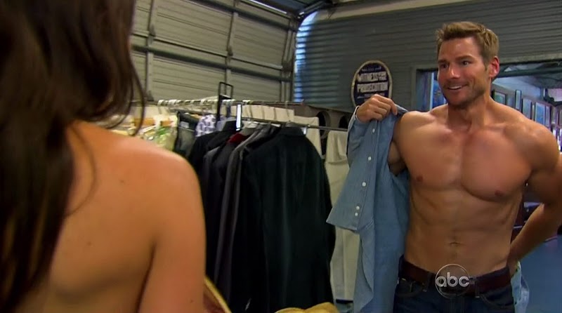 Brad Womack Shirtless On The Bachelor