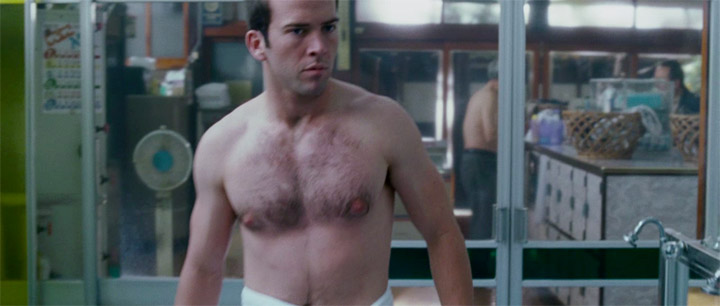 Lucas Black Hairy And Shirtless
