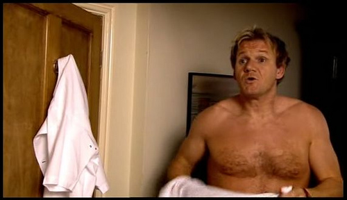 Gordon Ramsay Shirtless. 