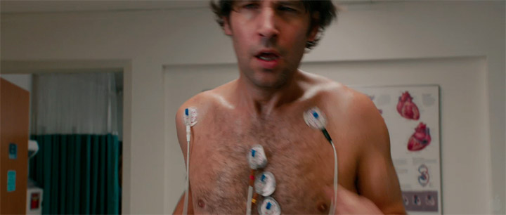 Paul Rudd Almost Nude