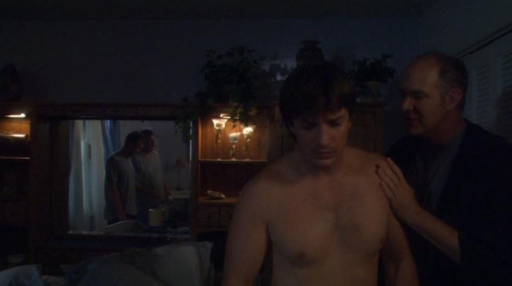 Nathan Fillion Gets Naked