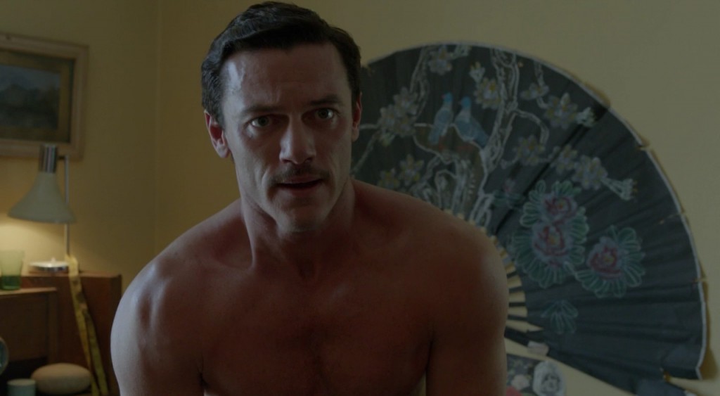 Luke Evans Naked in The Great Train Robbery