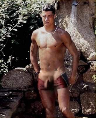 Soccer Player Cristiano Ronaldo Naked
