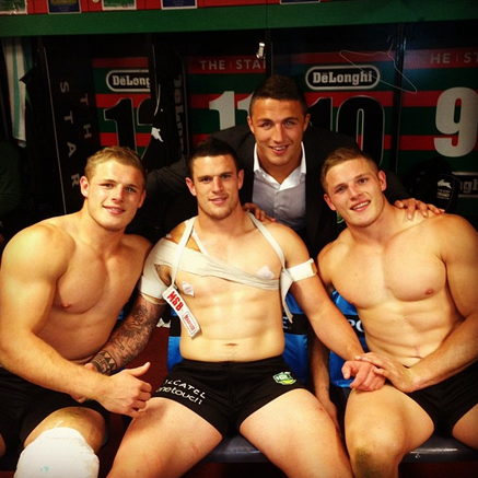 Half Naked Burgess Bros