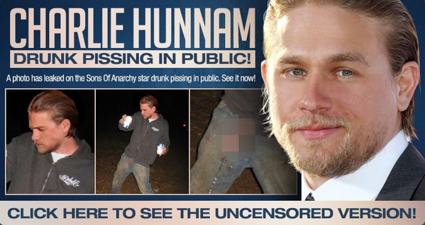 Leaked Male Celebrity Charlie Hunnam