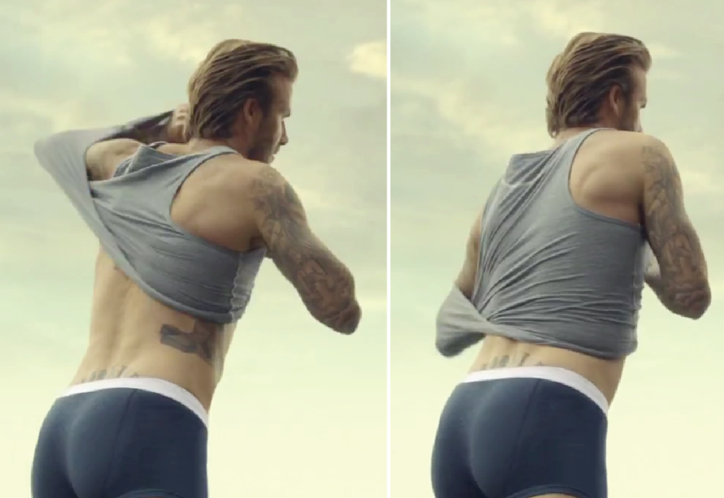 David Beckham in Underwear