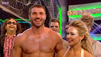 Ben Cohen Sweaty and Shirtless