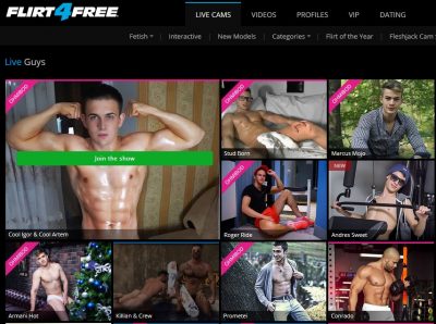Gay-Webcams-on-Flirt4Free-Website
